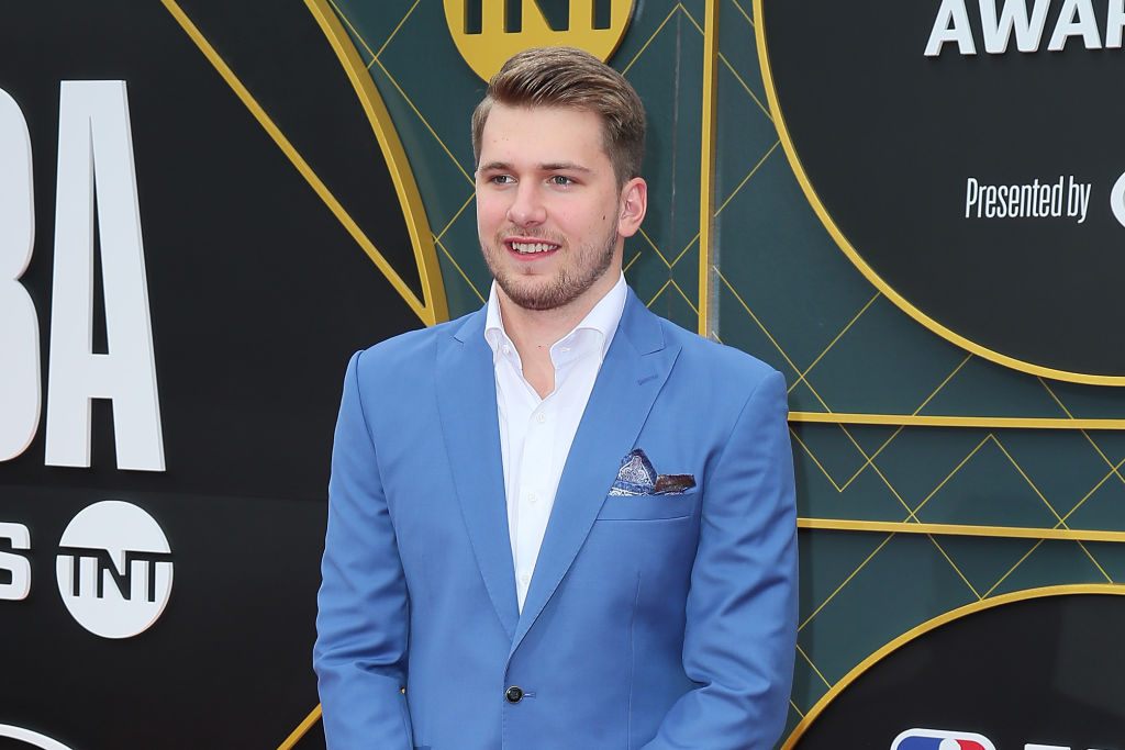 Luka Doncic med smuk gestus