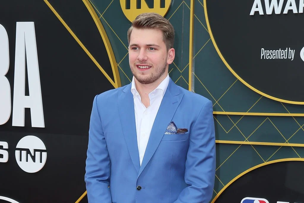 Luka Doncic med smuk gestus