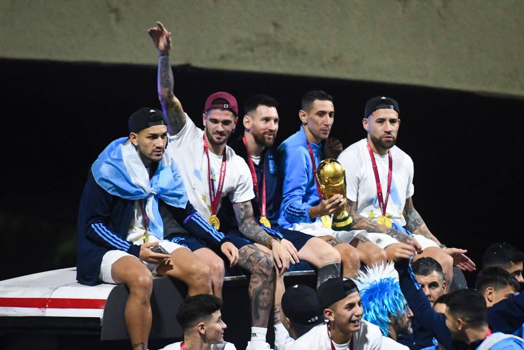 Argentinsk stjerne får vild tatovering efter VM-triumf