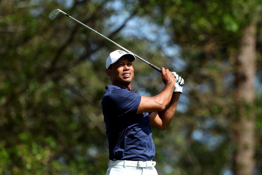 Tiger Woods utilfreds med kameramand