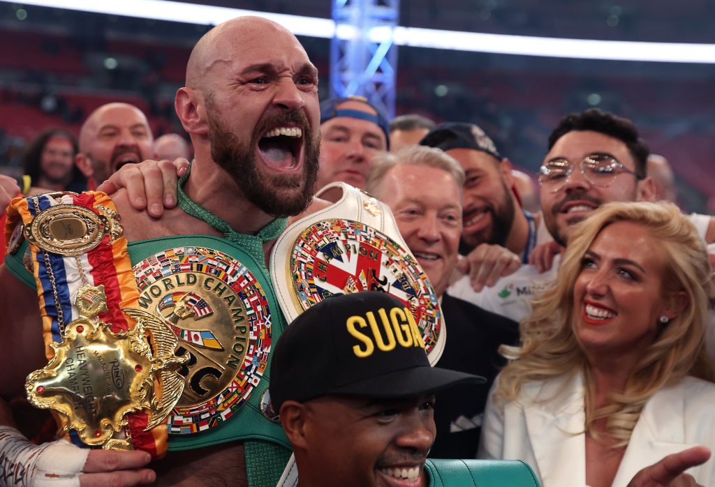 Tyson Fury afslører seks potentielle modstandere