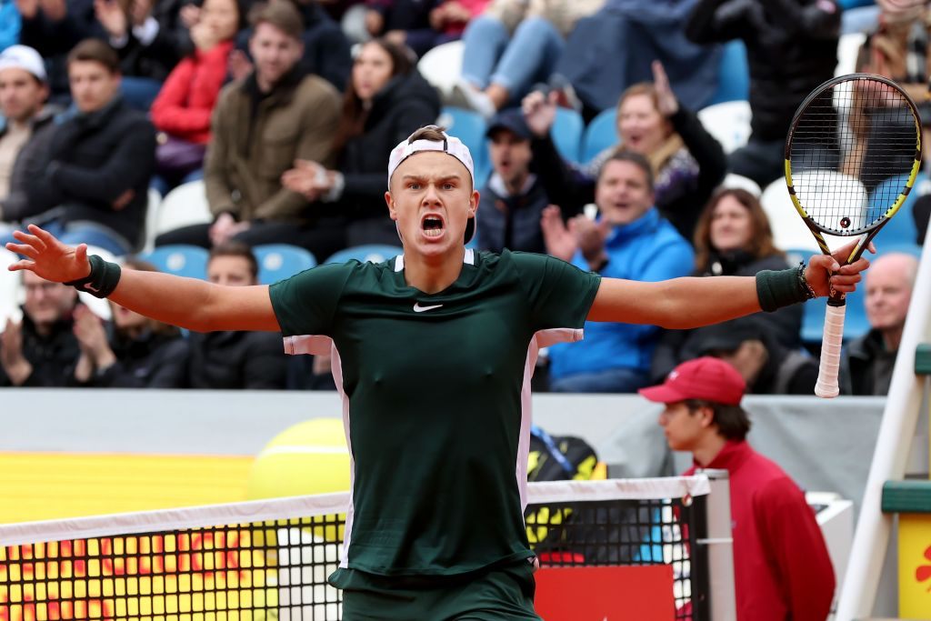 Håndledsskade får konsekvenser for Holger Rune