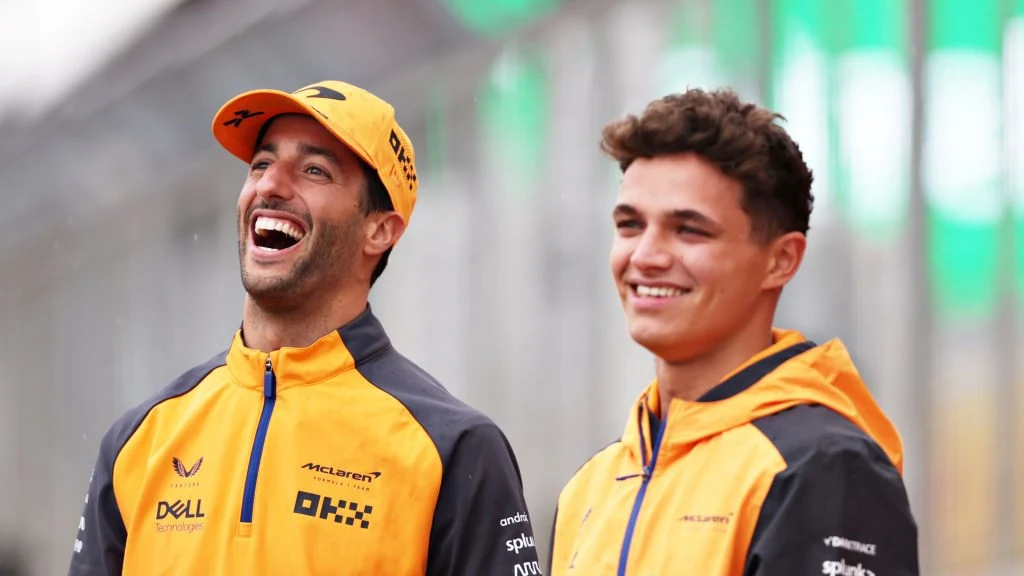 Lando Norris afviser Ricciardo-rygter