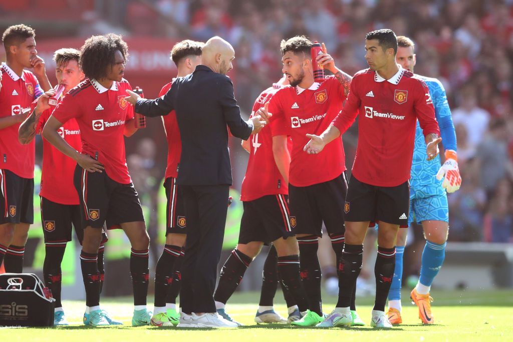 Ten Hag raser mod Cristiano Ronaldo