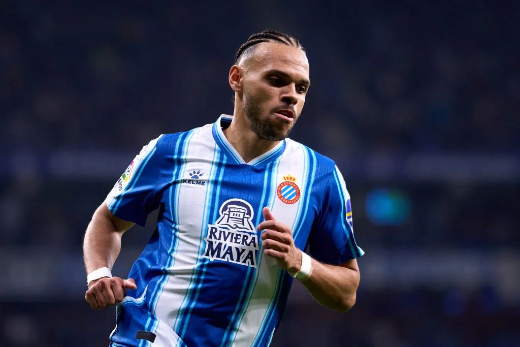 Martin Braithwaite får kritik af Espanyol-træner