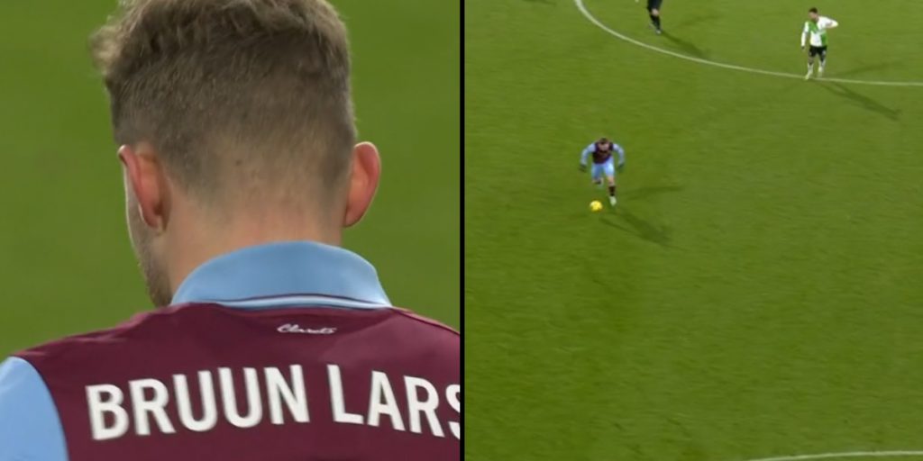 Video: Jakob Bruun Larsen tæt på at udnytte kæmpe Liverpool-brøler kort før tid