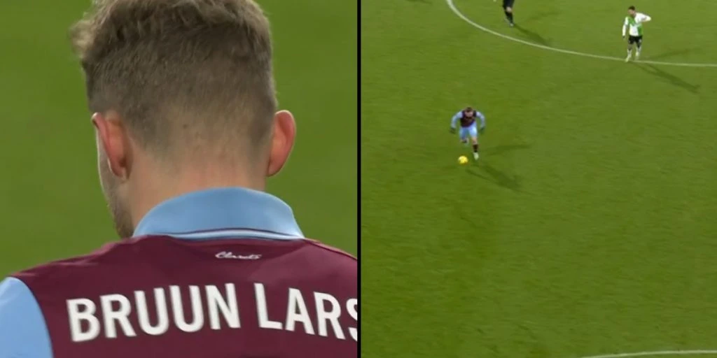Video: Jakob Bruun Larsen tæt på at udnytte kæmpe Liverpool-brøler kort før tid