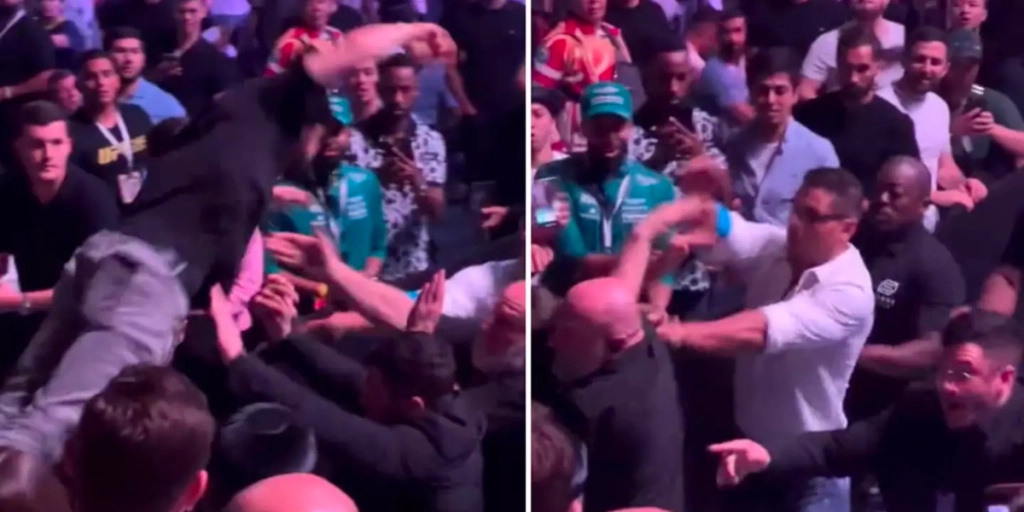 Vild video går viralt: MMA-stjernen Paulo Costa i slagsmål med fan