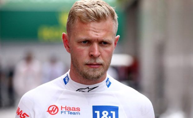For blot anden gang i denne sæson forsøges dette eksperiment: Her er Kevin Magnussens reaktion