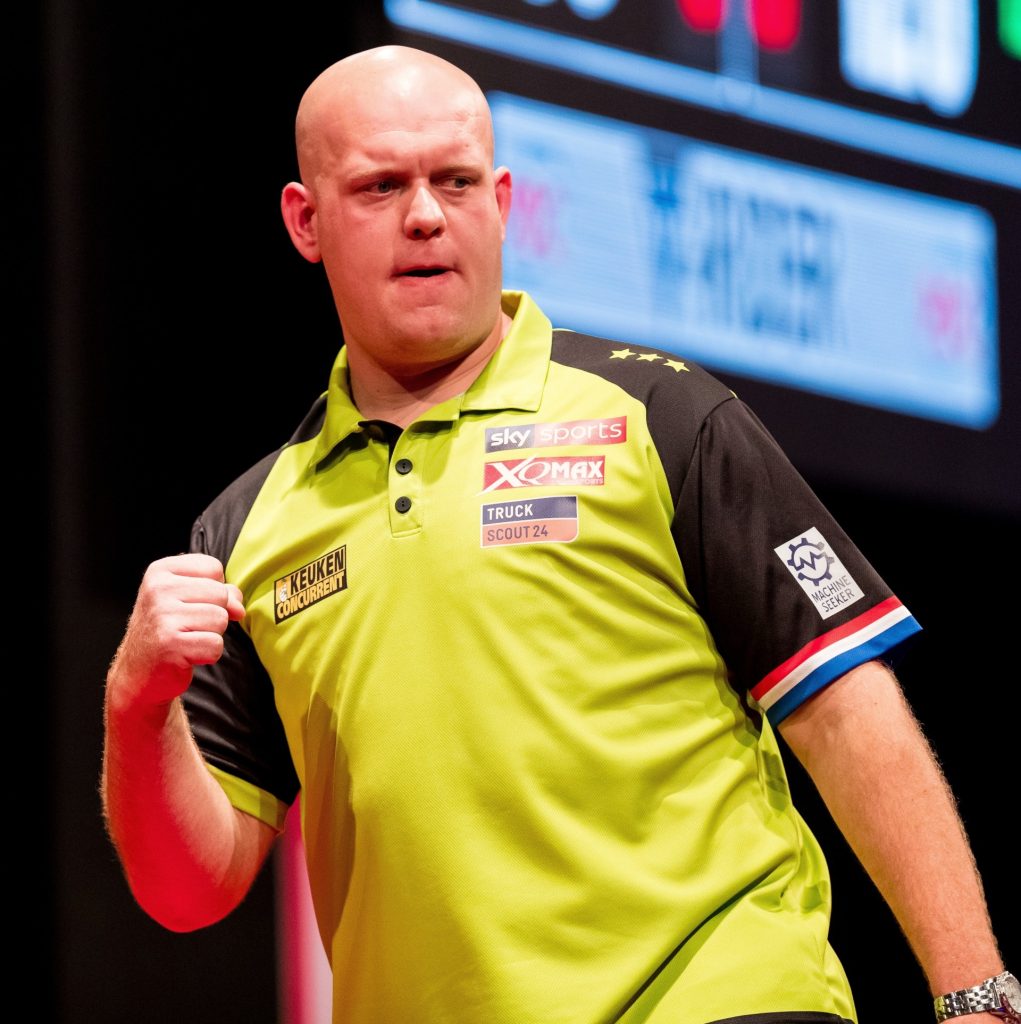 Kort inden VM-finale mod Luke Littler: Michael van Gerwen bruger beskidt ord
