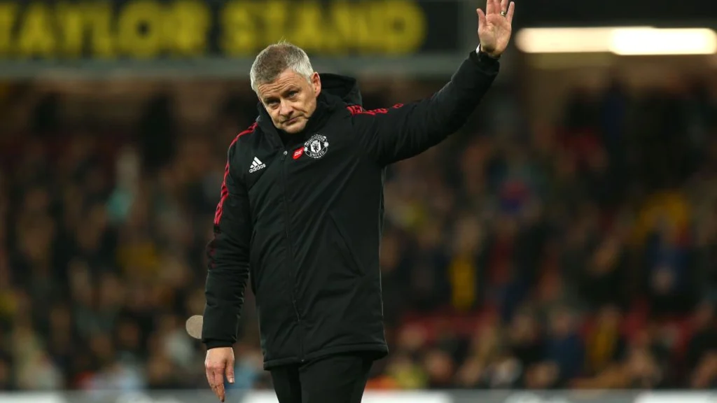 Ole Gunnar Solskjær skyder med skarpt efter Cristiano Ronaldo