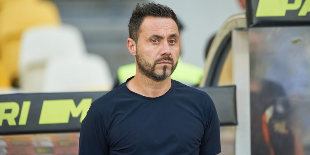 Roberto De Zerbi taler ud om rygterne om ham til Liverpool og Barcelona