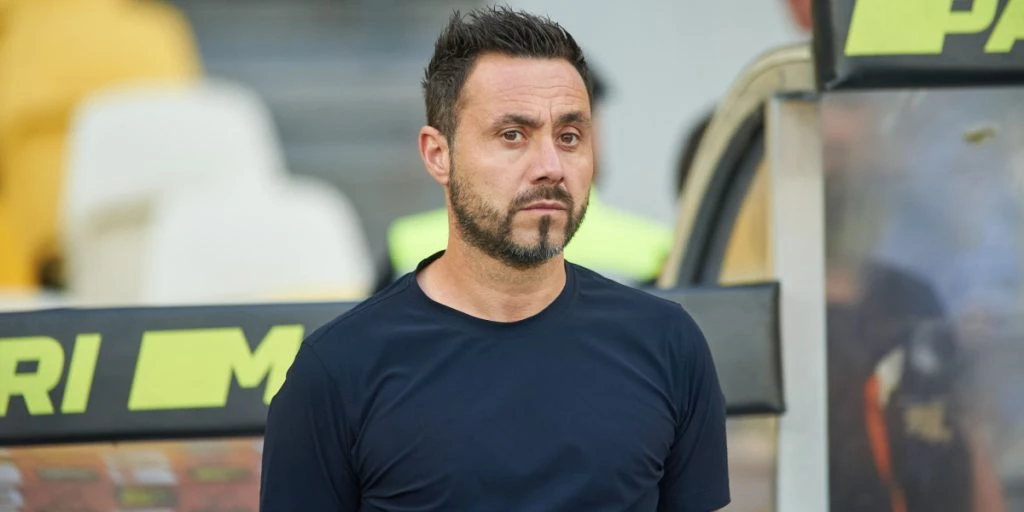 Roberto De Zerbi taler ud om rygterne om ham til Liverpool og Barcelona