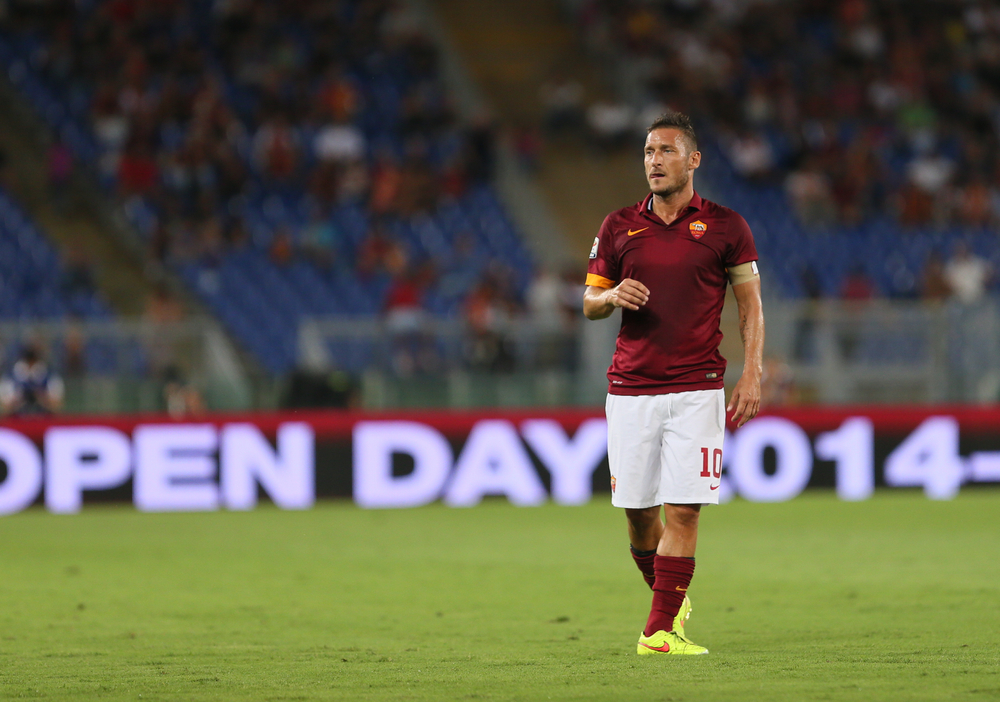 48-årige Totti overvejer comeback: Har fået tilbud fra flere Serie A-klubber