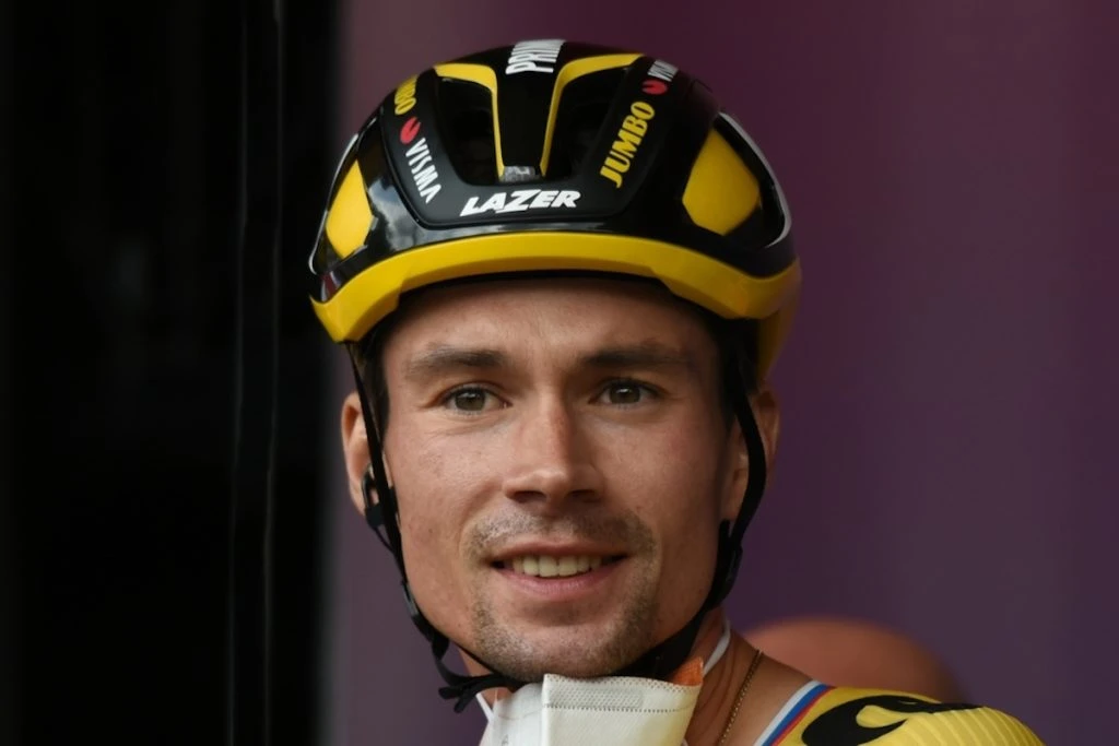 Primoz Roglic deler vildt billede efter grufuldt styrt