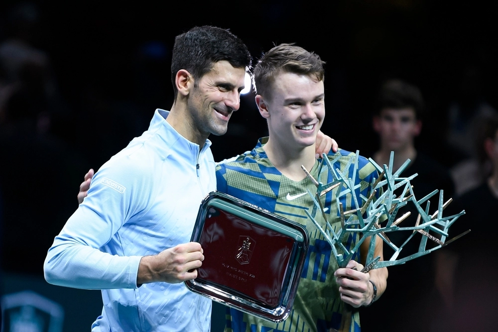Holger Rune intimideret af Novak Djokovic