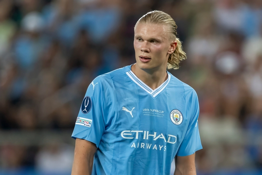 Erling Haalands et-ords reaktion på Jordan Sanchos skifte fra Manchester United til Dortmund