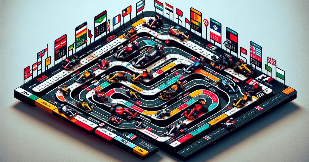 Formel 1 Sæsonen 2024: Køreropstilling og løbskalender