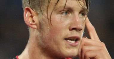 Wout Weghorst skrev særlig besked til kæresten, inden han blev matchvinder mod Polen
