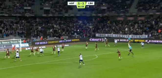 Se Patrick Mortensens fantastiske scoring i 95. minut