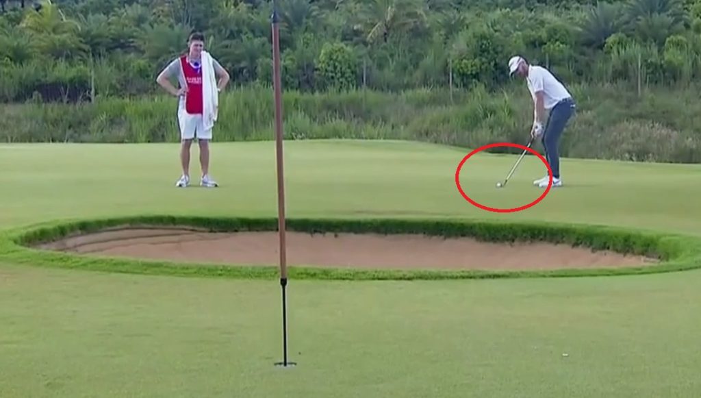 Video: Se Sebastian Söderbergs imponerende eagle i AfrAsia Bank Mauritius Open