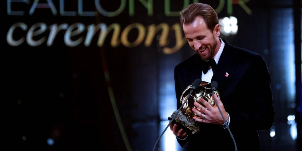 Her er de lande, der satte Harry Kane øverst på Ballon d’Or-stemmesedlen