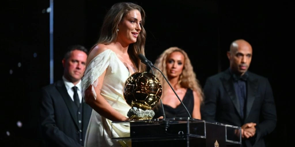 Putellas tangerer rekorden med tredje Ballon d'Or