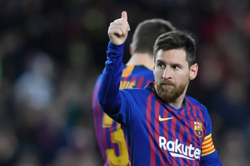 Barcelona hyldede Messi efter Argentinsk afskedskamp